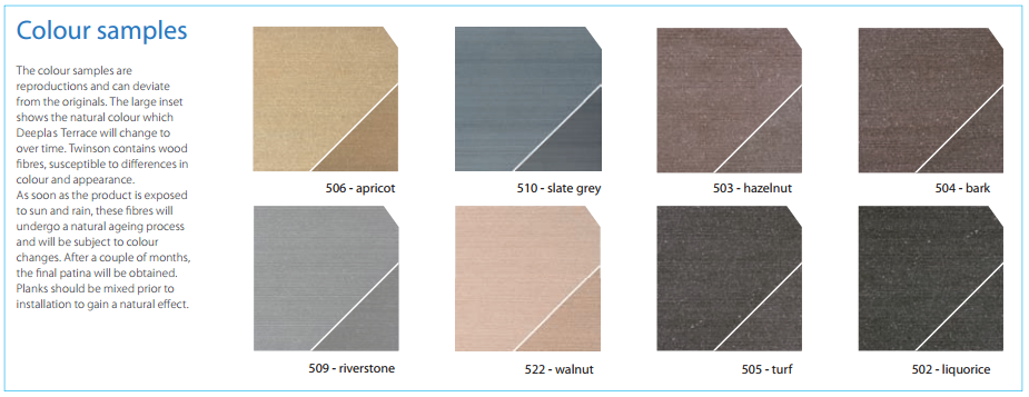 Colours-decking Composite Decking Suppliers