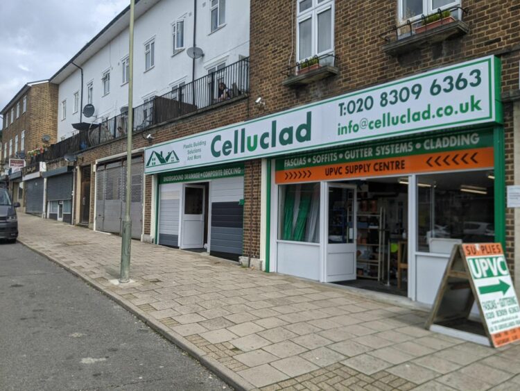 Cellu font 2 New shop front signage & website refresh