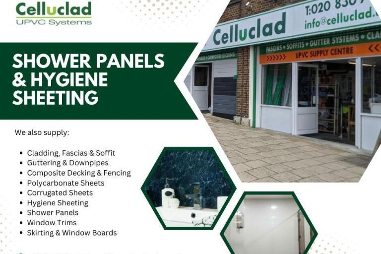 Shower Panels & Hygiene Sheeting